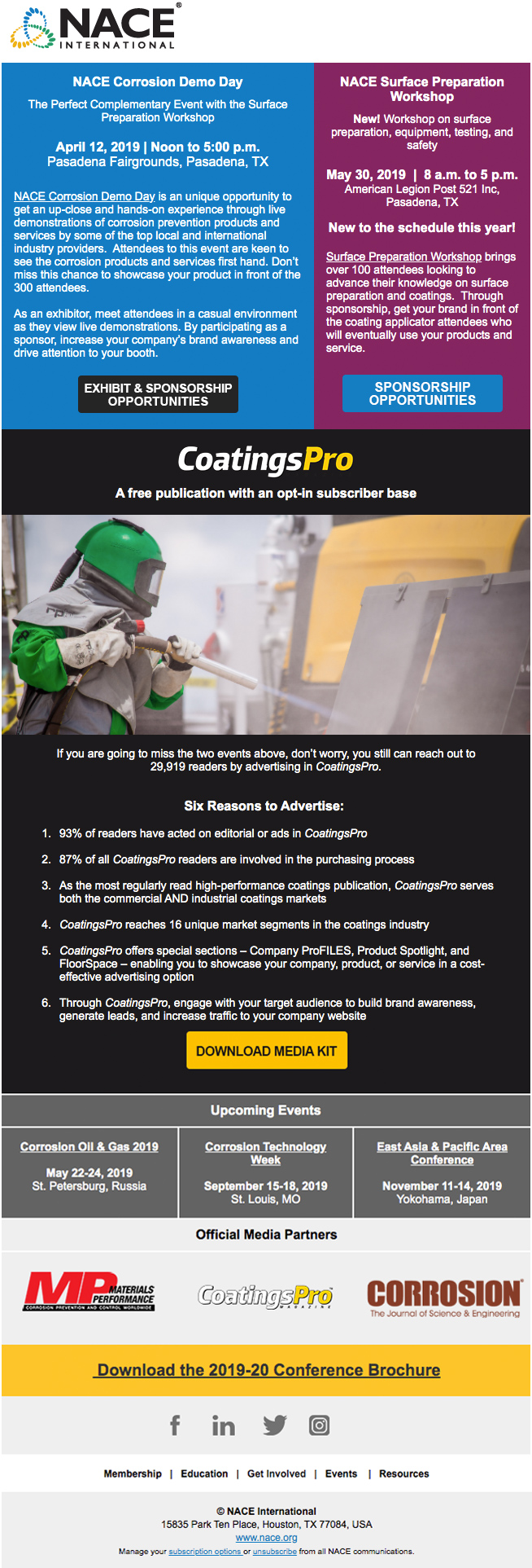 Corrosion 2019 NACE International