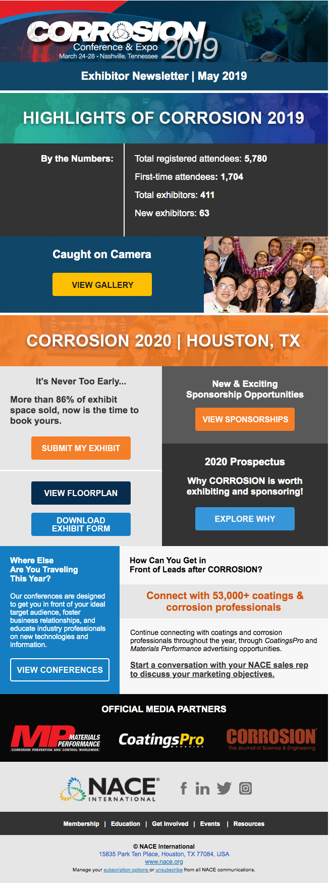 Corrosion 2019 NACE International