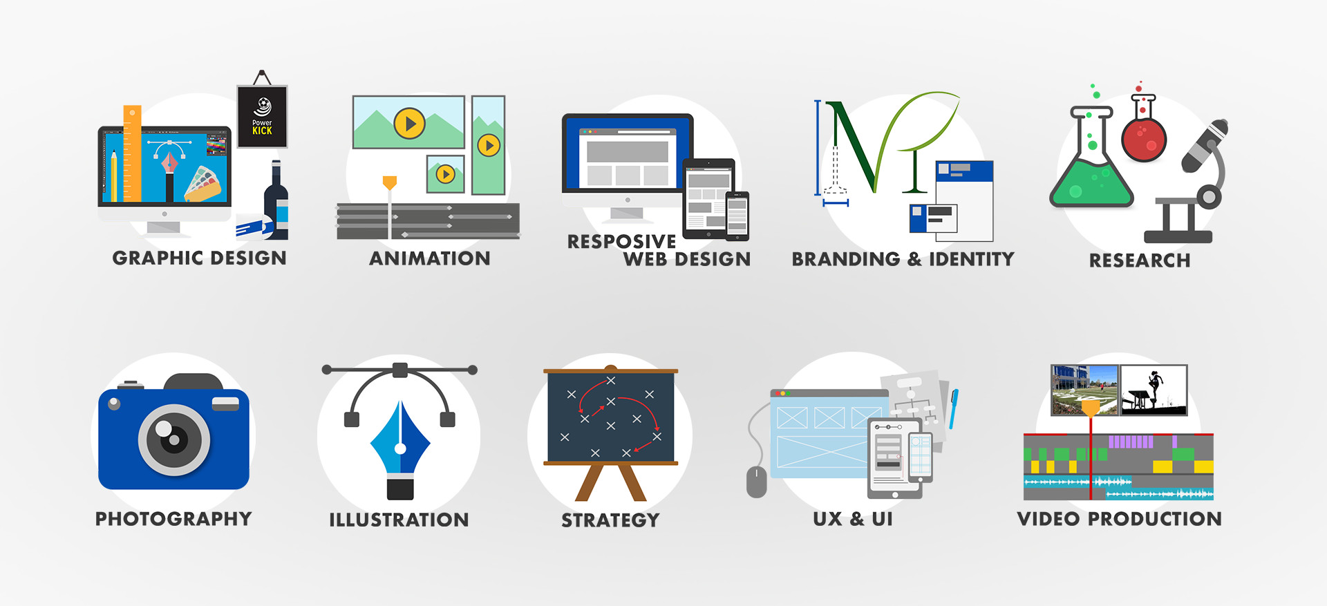 Iconography by Cadavid Creative