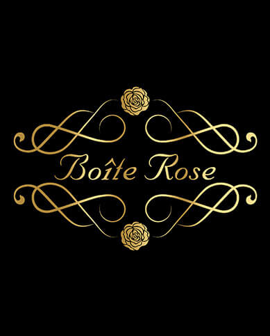 Boite Rose luxury logo and brand identity design — boutique branding by Melissa Cadavid